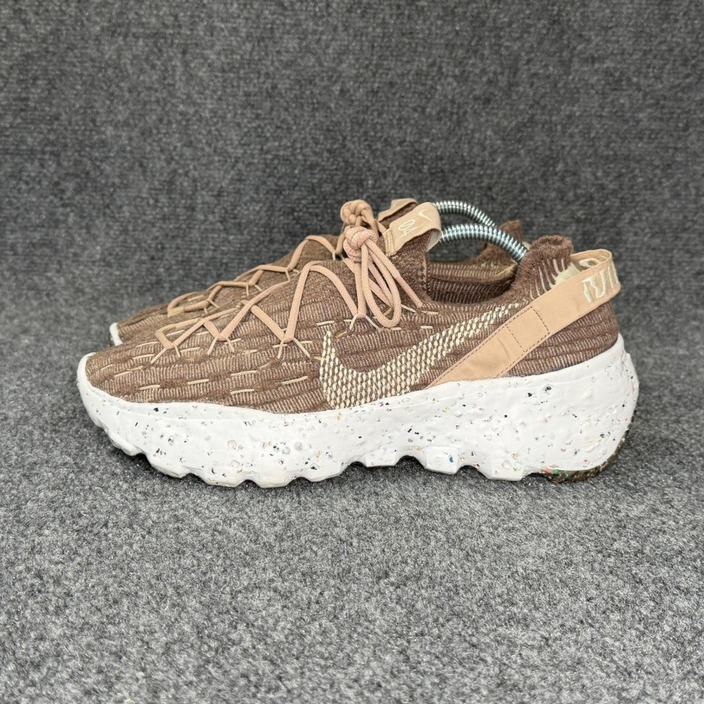 Nike Space Hippie 04 Running Shoes Women's 10 Sand Tan Brown Athletic Run Train - Picture 4 of 11